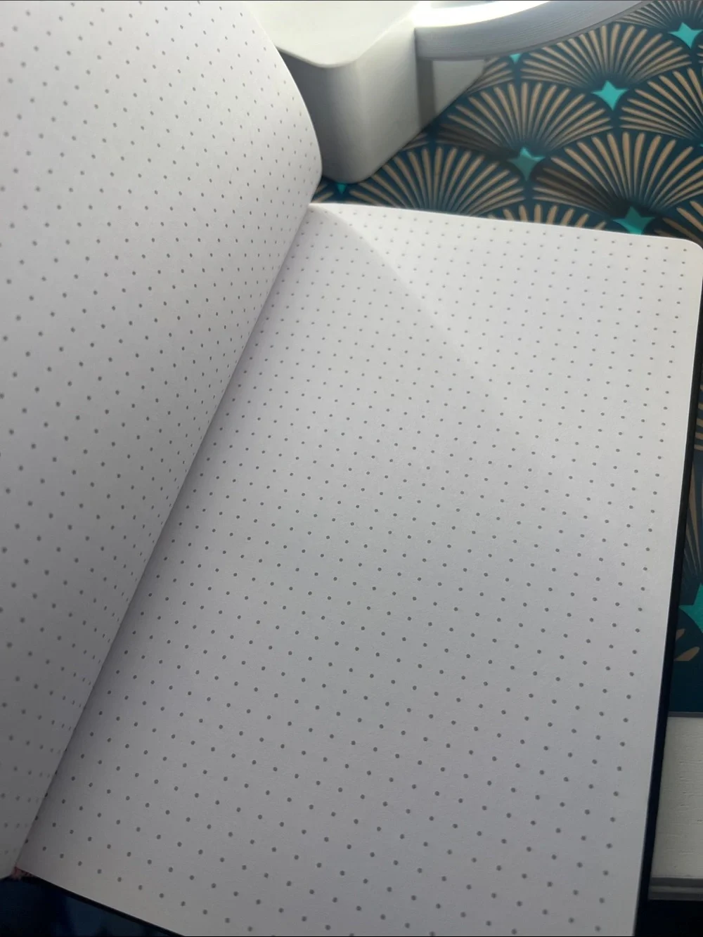 Black Dot Grid Notebook